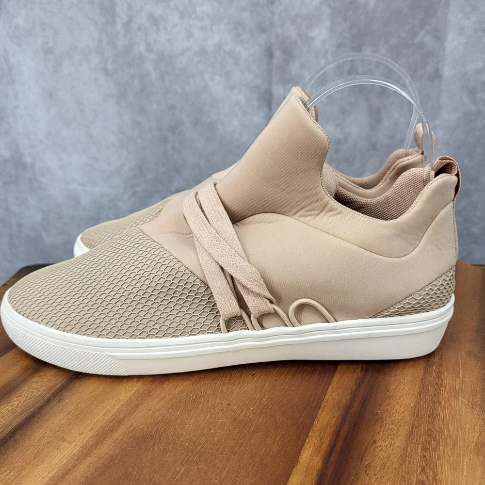 Steve Madden Lancer Sneakers Womens 9 Blush Pink Slip On Casual Shoes * - Picture 7 of 13